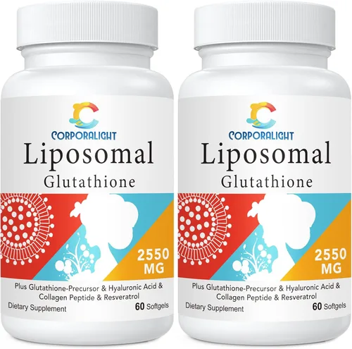 Miniatura 10 de Cápsulas blandas de glutatión liposomal, absorción mejorada, liberación liposomal, forma activa, L-glutatión, celular, función inmune