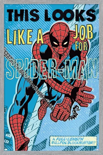 Miniatura 11 de Trends International Marvel Comics Spider-Man - Parece un póster de pared de trabajo Versión premium sin marco