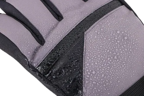 Miniatura 4 de ANDORRA Guantes de esquí con pantalla táctil para hombre con bolsillo con cremallera