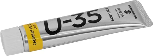 Miniatura 26 de Turner Color U-35 Acrílicos Transparente Marrón Óxido de Hierro, 0.7 fl oz (0.7 fl oz) UA020678 Chromium Oxide Green