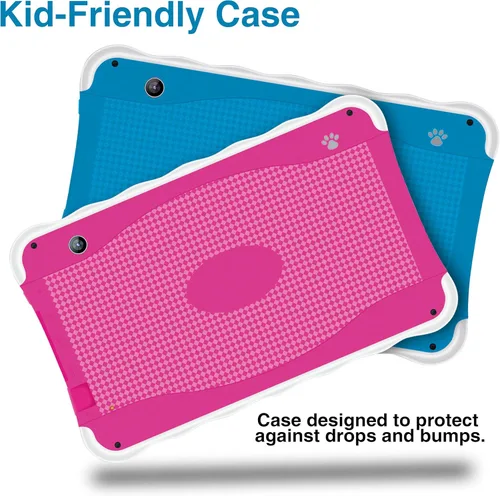 Miniatura 5 de Supersonic SC-779KT - Tablet de 7 pulgadas con Android 13, espacio para niños, Quad-Core, almacenamiento de 32 GB, Bluetooth, cámaras Rosa