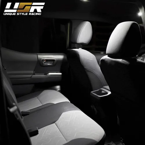 Miniatura 9 de USR UNIQUE STYLE RACING Panel completo de luz LED interior de cúpula central (30 LEDs) + 2 luces delanteras de mapa