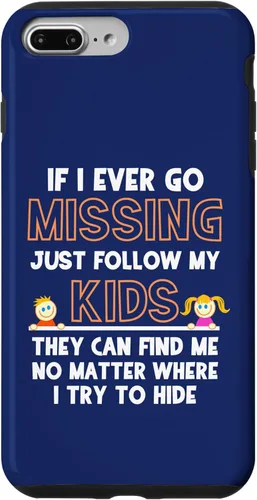 Miniatura 12 de If I Ever Go Missing Follow My Kids Funny Parenting Case for iPhone 17
