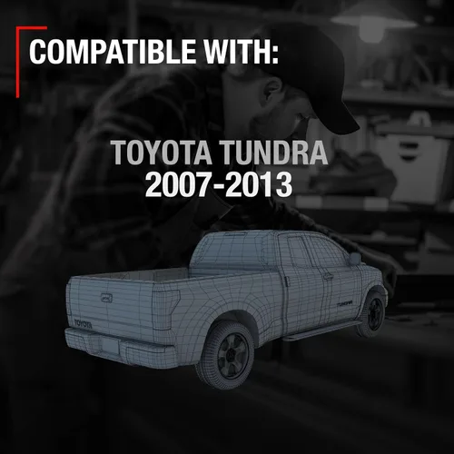 Miniatura 4 de Reemplazo del montaje de la manija del portón trasero, metal mejorado, compatible con Toyota Tundra 2007-2013, pestillo exterior para portón