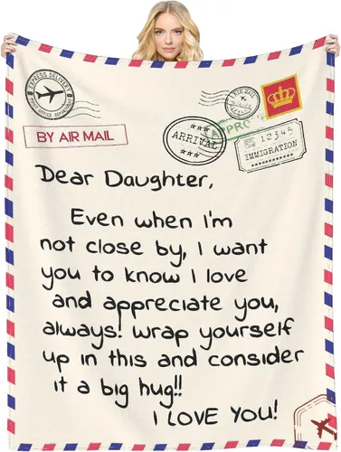 Miniatura 10 de Regalo para papá de la hija y el hijo, manta querida para papá para el día del padre, mantas suaves para arrojar para aniversario, cumpleaños, súper