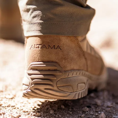 Miniatura 3 de Altama Foxhound SR - Botas de trabajo tácticas unisex de piel de ante de 8 pulgadas, ligeras, antideslizantes, con suela de alta tracción