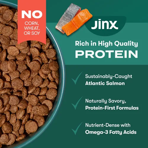 Miniatura 4 de Jinx - Alimento seco premium sin granos para perros, para todas las etapas de la vida - Pienso para cachorros de salmón real, batata y zanahoria