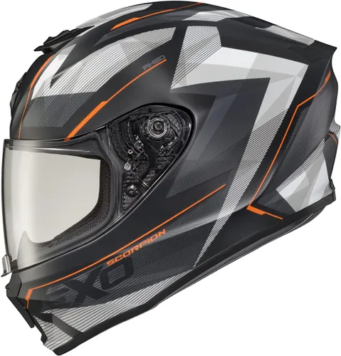 Miniatura 8 de ScorpionEXO R420 - Casco integral y urbano para motocicleta, de policarbonato, con bolsillos para altavoces, certificación DOT y Snell, para adultos