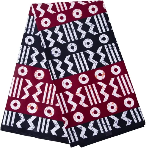 Miniatura 10 de HollandaisWax Tela africana 6 yarda impresa tela africana Ankara tela de cera para vestido de fiesta 6681NEWa