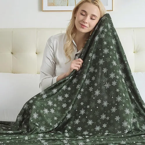 Miniatura 21 de OIGAE - Manta de enfriamiento para quienes se acaloran al dormir - Manta fría y ligera de verano para sudores nocturnos Perfecta para la cama