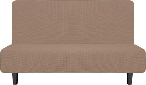 Miniatura 62 de Easy-Going - Funda elástica para futón, cubierta para sofá cama sin brazos, protector de muebles sin reposabrazos con parte inferior elástica