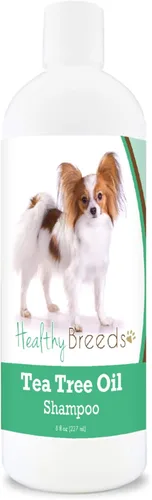 Miniatura 124 de Healthy Breeds Doberman Pinscher Champú de aceite de árbol de té, formulado para piel seca e irritada, reduce la caspa, aroma a gaulteria, 8 onzas