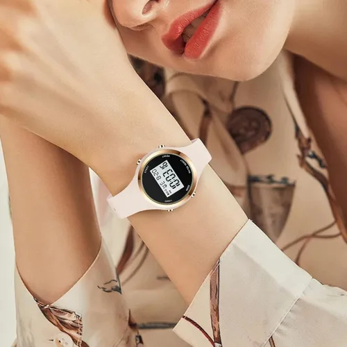 Miniatura 12 de Women LED Display Elecreonic Watch Fashion Chrono Alarm Digital Clock Woman Outdoor Sport Wirstwatch