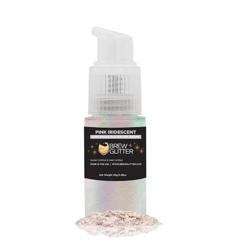 Miniatura 74 de Brillo de cerveza rosa comestible para bebidas, cócteles, cerveza, purpurina y bebidas Certificado Kosher y Halal 100% comestible y de grado