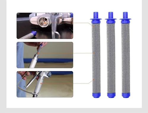 Miniatura 4 de Juego de filtros de repuesto para filtros rociadores de pintura Graco, incluye 1 paquete 288716 de rosca de filtro de entrada de 3/4 pulgadas y 3
