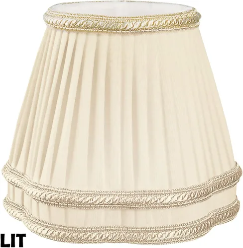 Miniatura 3 de Royal Designs, Inc. Pantalla de araña Empire CS-405BG, color beige, 3 x 5 x 4.5 pulgadas