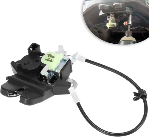 Actuador de pestillo de maletero trasero Compatible para Hyundai Sonata 2009 a 2015 Reemplaza pestillo de puerta de escotilla trasera 81230-3Q000