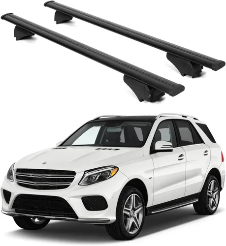 Miniatura 27 de ERKUL – Barras transversales portaequipajes para Mercedes Benz GLA 2021-2026 Barras transversales de aluminio con bloqueo antirrobo para techo