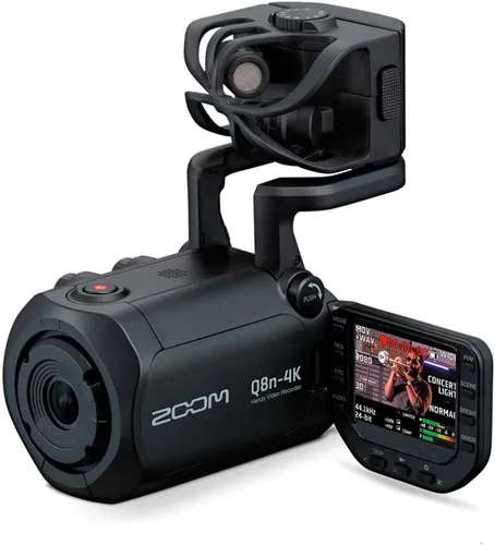 Zoom Q8n-4K Grabadora de Video Mano Portátil