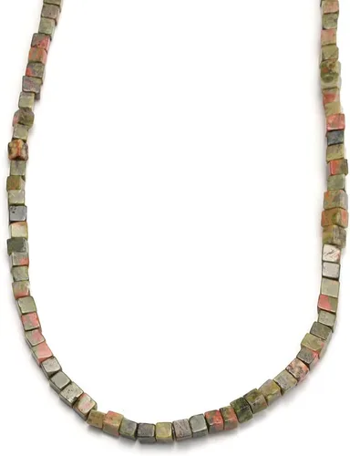 Miniatura 40 de Piedra natural de 0.15 x 0.176 pulgadas (0.157 x 0.157 in), cuentas sueltas de turquesa africana, energía curativa de cristal para hacer joyas