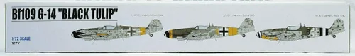 Miniatura 5 de Premium Hobbies Bf 109 G-14 Tulipán Negro 1:72 Modelo de Plástico Kit de Avión 127V