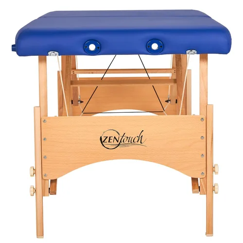 Miniatura 5 de Master Zen-Touch Brady - Mesa de masaje portátil ligera, cama de belleza, tatuaje, spa, salón de belleza, cama facial exuberante, color azul cielo