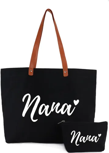 Miniatura 7 de Lamyba Bolsa de mano para la abuela - Regalo perfecto de cumpleaños para la abuela