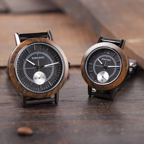 Miniatura 5 de BOBO BIRD Relojes de pulsera de cuarzo de moda para mujer con estilo casual
