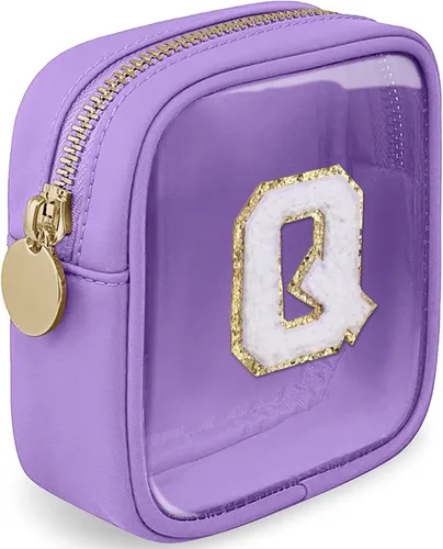 Miniatura 155 de Bolsa de Maquillaje Transparente Pequeña Bolsa de Cosméticos Bolsa de Viaje de Artículos de Aseo Bolsa Transparente con Cremallera Bolso Organizador