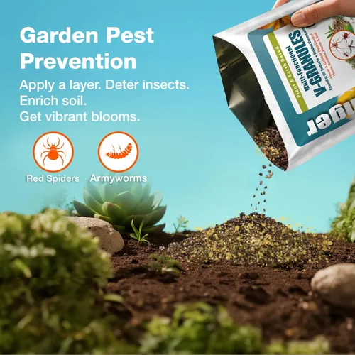 Miniatura 6 de EcoVenger Bolsa multiusos de gránulos en V, horticultura o uso doméstico para protección en interiores y exteriores contra insectos y roedores