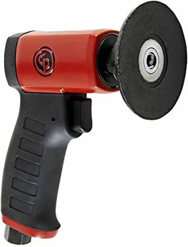 Miniatura 3 de Chicago Pneumatic CP7202 - Lijadora rotativa aleatoria neumática, mejoras para el hogar, pulidora, eliminación de óxido, herramienta rotativa, mango