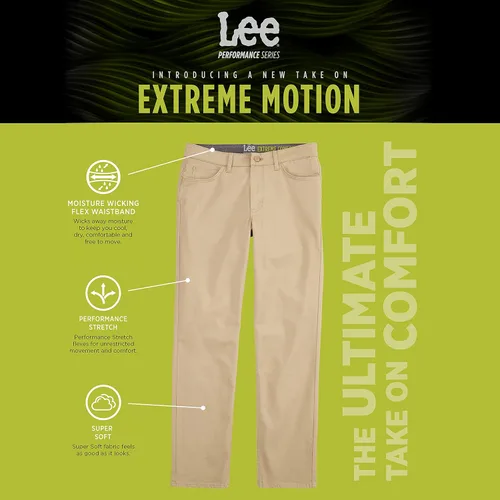 Miniatura 7 de Lee Men's Extreme Motion Straight Fit 5 Pocket Pant
