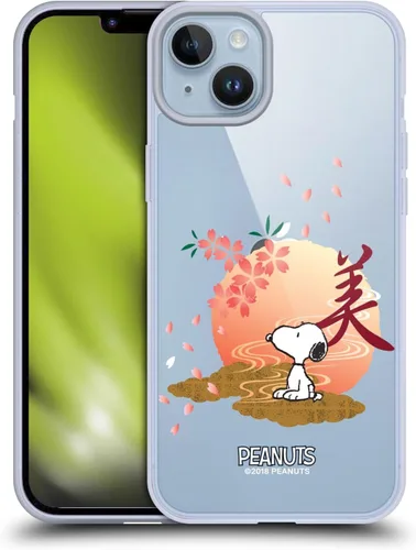 Miniatura 483 de Carcasa de gel para iPhone 7 Plus/iPhone 8 Plus, diseño de Snoopy Oriental de Peanuts, Badges