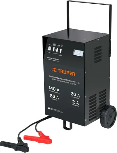 TRUPER CARBA-140 Cargador de batería de coche de 12 V/140 Amp