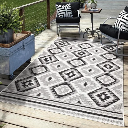 Miniatura 33 de Keen Home Design - Alfombra para terraza al aire libre - 2x10 Lavable para interior/exterior para patio, cocina, balcón, playa, jardín, terraza