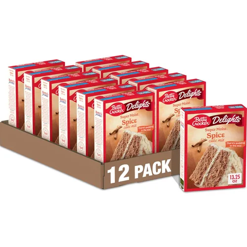 Miniatura 18 de Betty Crocker Delights Mezcla de pastel de chocolate alemán súper húmedo, 13.25 onzas (paquete de 12)