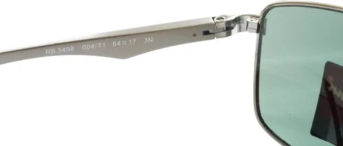 Miniatura 7 de Ray-Ban Gafas de sol rectangulares de metal RB3498 para hombre