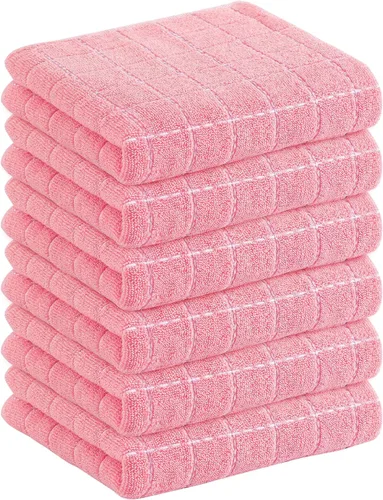 Miniatura 26 de Homaxy Paños de cocina 100% algodón de felpa, toallas de cocina ultra suaves y absorbentes para la cocina, adecuadas para secar y lavar platos