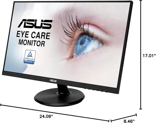 Miniatura 8 de ASUS Monitor 1080P de 27 pulgadas (VA27DCP) - Full HD, IPS, 75Hz, USB-C 65W Power Delivery, altavoces, sincronización adaptativa/FreeSync, cuidado
