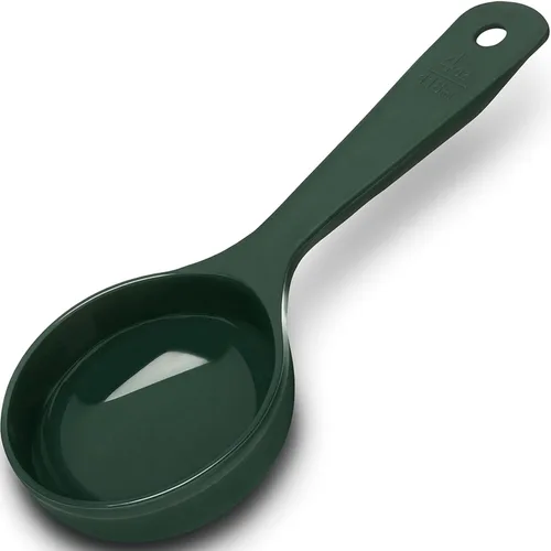 Miniatura 14 de Paquetes de cucharas de control de porciones con codificación cromática de mango corto Carlisle, Castaño Rojizo, 1