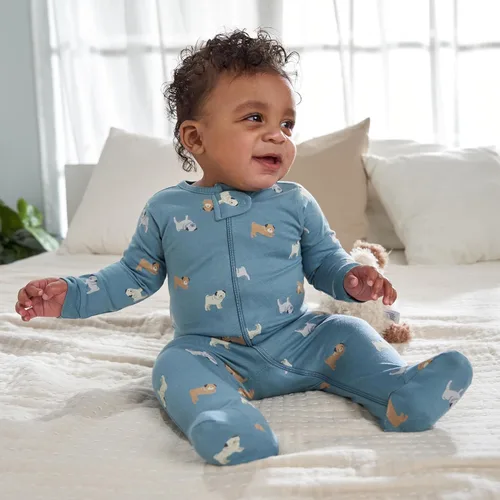 Miniatura 72 de Gerber Sleep 'n Play - Mamelucos para niños, paquete de 4