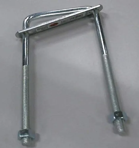 Miniatura 13 de National Hardware N244-996 2192BC Tamaño de Madera Cuadrado U Perno Zinc plateado, 3/8" x 3-5/8" x 4