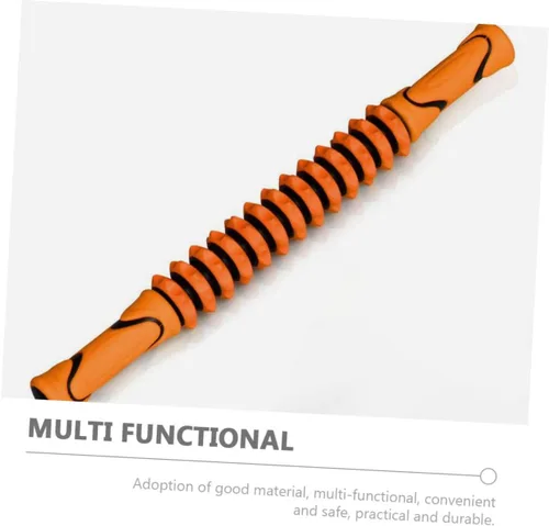 Miniatura 3 de Healeved Palo de masaje con pinchos, rodillo de yoga, masajeador de mano, rodillo de pantorrilla, masajeador de espalda de mano, punto de gatillo