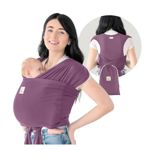 Miniatura 11 de KeaBabies Portabebés con anillo para bebé, fácil de llevar, ajustable D-Lite portabebés recién nacido a niño pequeño, camisa de transporte