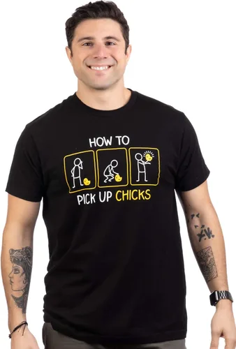 Miniatura 3 de Cómo recoger pollitos Divertida camiseta de broma de sarcasmo sarcástico para hombre y mujer