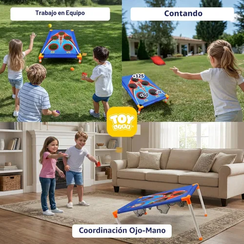 Miniatura 4 de TOY Life Bean Bags Toss Carnival Games, Cornhole, Outdoor Toys for Kids Ages 4-8, Backyard Game Sports & Outdoor Play, Outside Toys for Ages 5-7