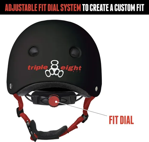 Miniatura 4 de Triple Eight Lil 8 Dual Certified Sweatsaver - Casco de patineta y bicicleta para niños ROSA NEÓN MATE