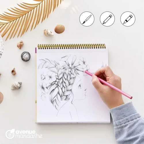 Miniatura 3 de Avenue Mandarine Libro para colorear Coloriage Wild 3 de Emmanuelle Colin