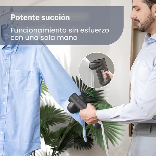 Miniatura 2 de Neakasa Magic 1 vaporizador al vacío, vaporizador de mano para ropa de viaje, succión de 2300 Pa para agarres de ropa, plancha de vapor 2 en 1