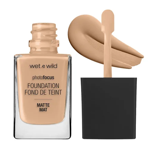 Miniatura 13 de wet n wild - Base líquida Photo Focus con acabado mate Buff Bisque, vegana y libre de crueldad animal